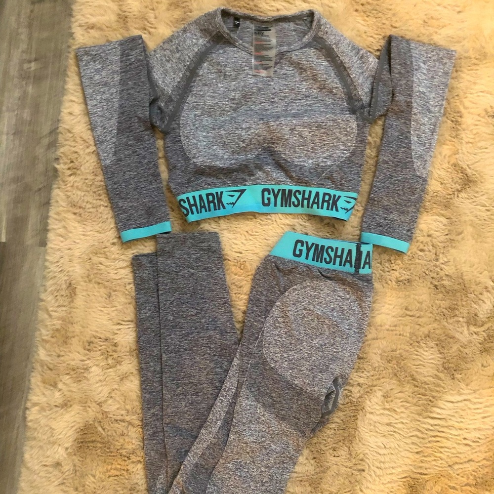 Gymshark Flex Leggings and Crop Matching Set